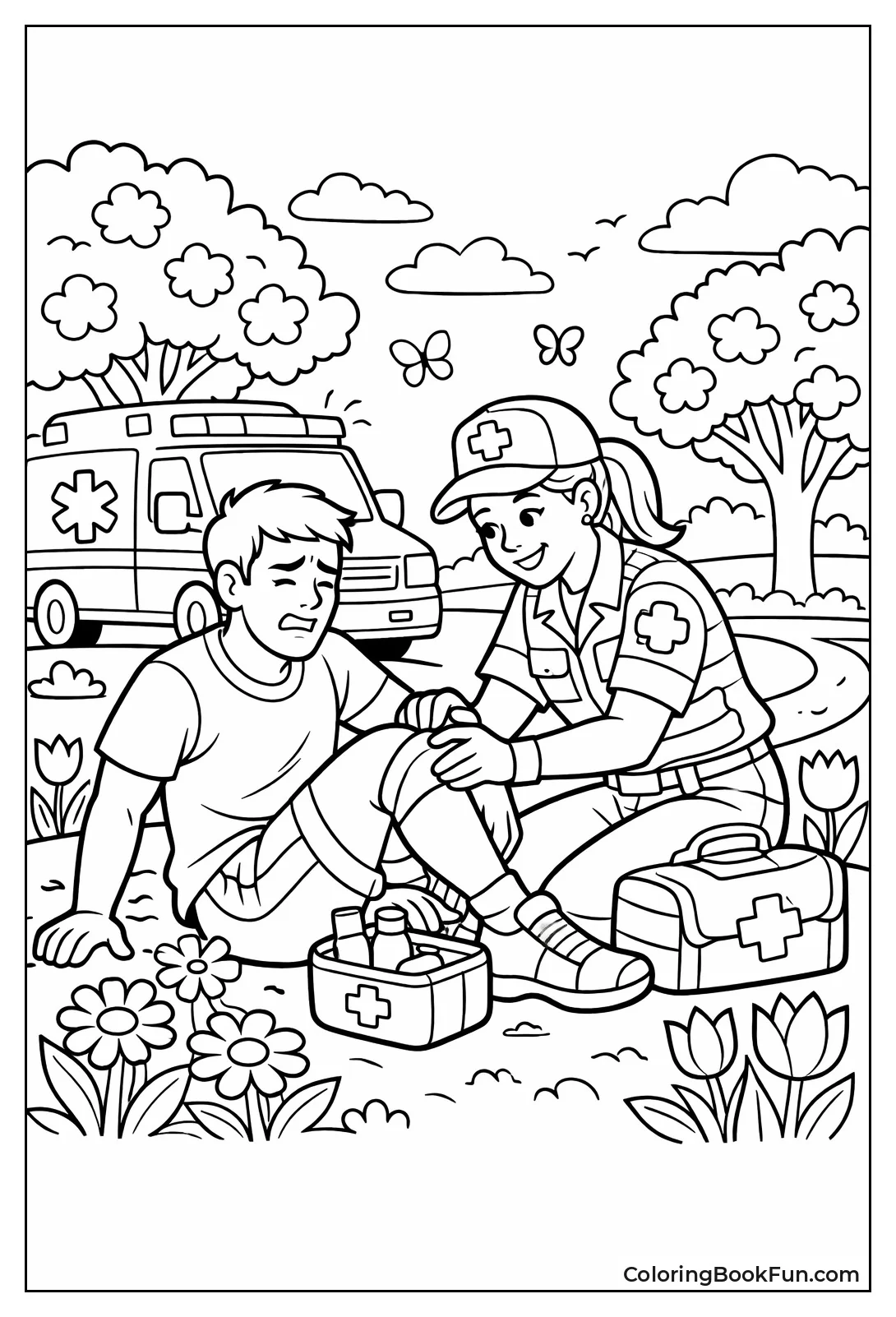 Paramedic Aids Park Jogger