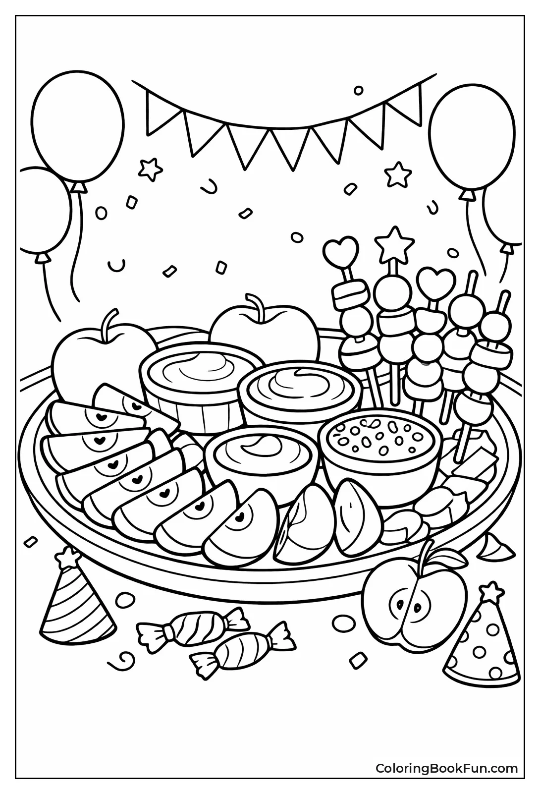 Party Platter Apple Slices