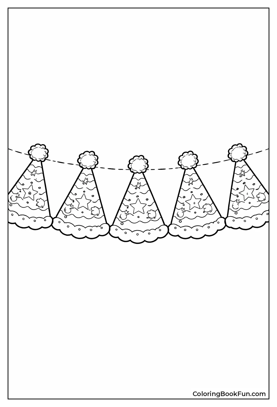 Party Hat Garland Chain