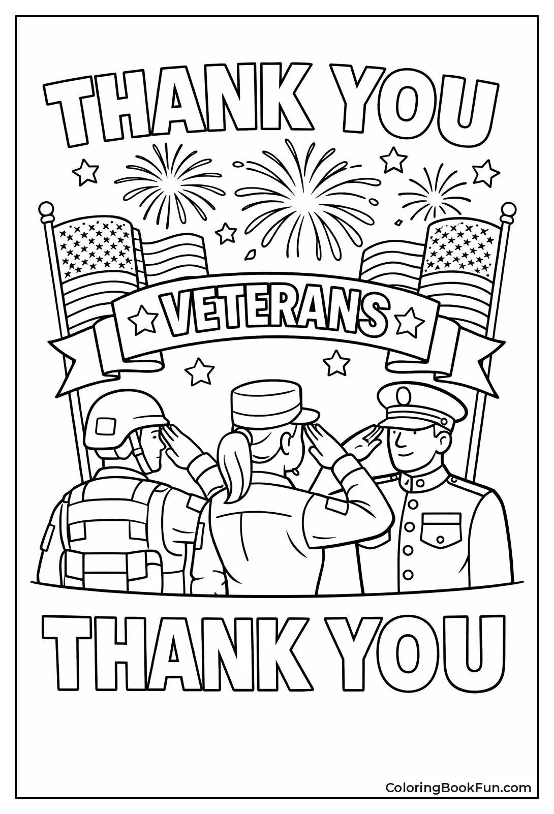 Banner Thanks our Veterans