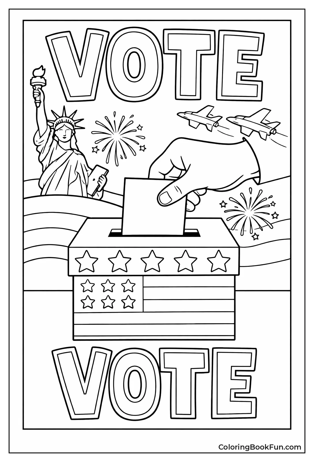 Hand Drops in Ballot