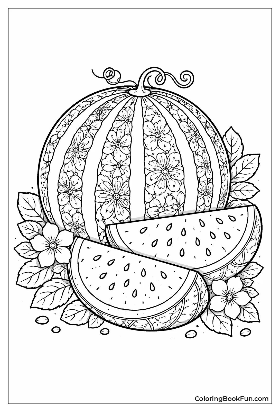 Patterned Rind Watermelon