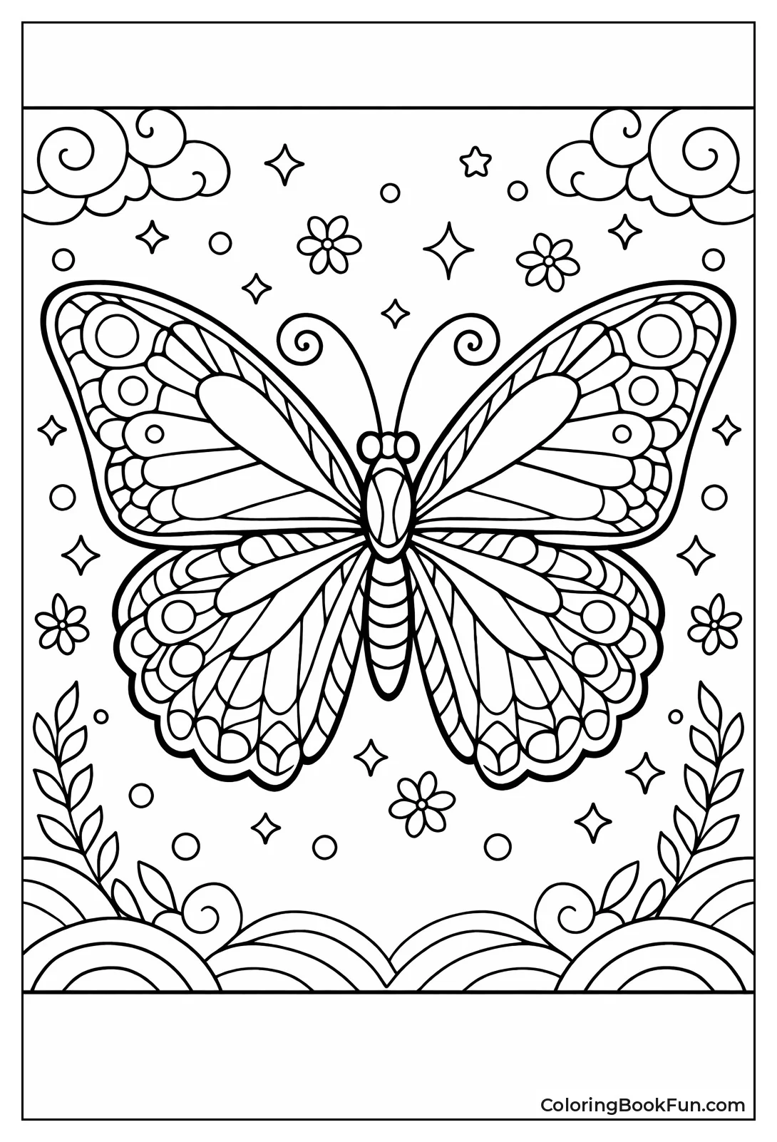 Mirrored Butterfly Wings