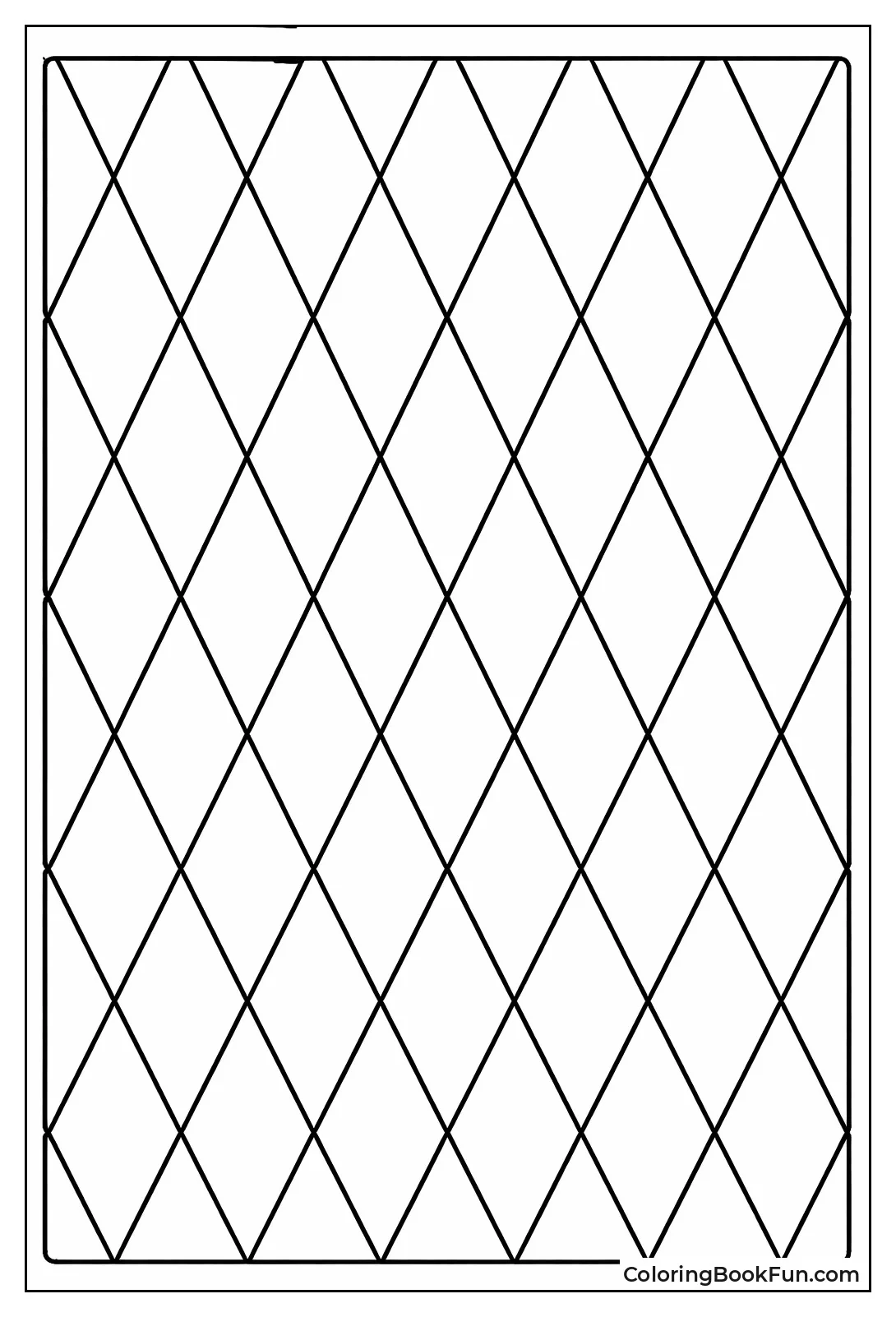 Diamond Harlequin Grid