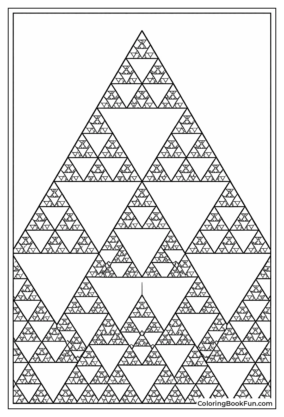 Nested Fractal Triangles