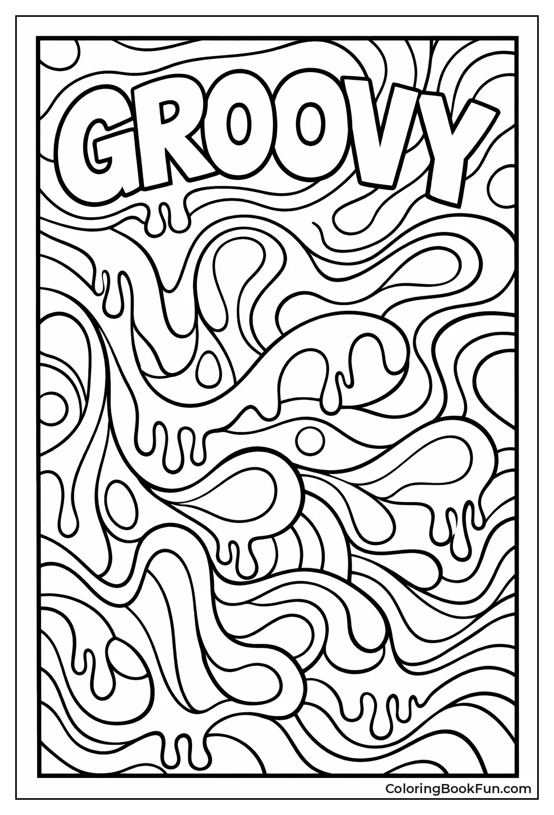 Psychedelic Melting Swirls