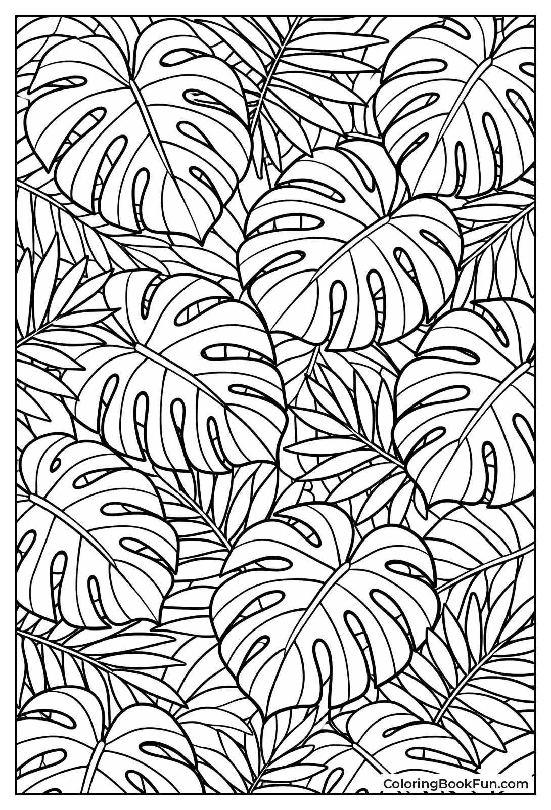 Tropical Palm Leaves