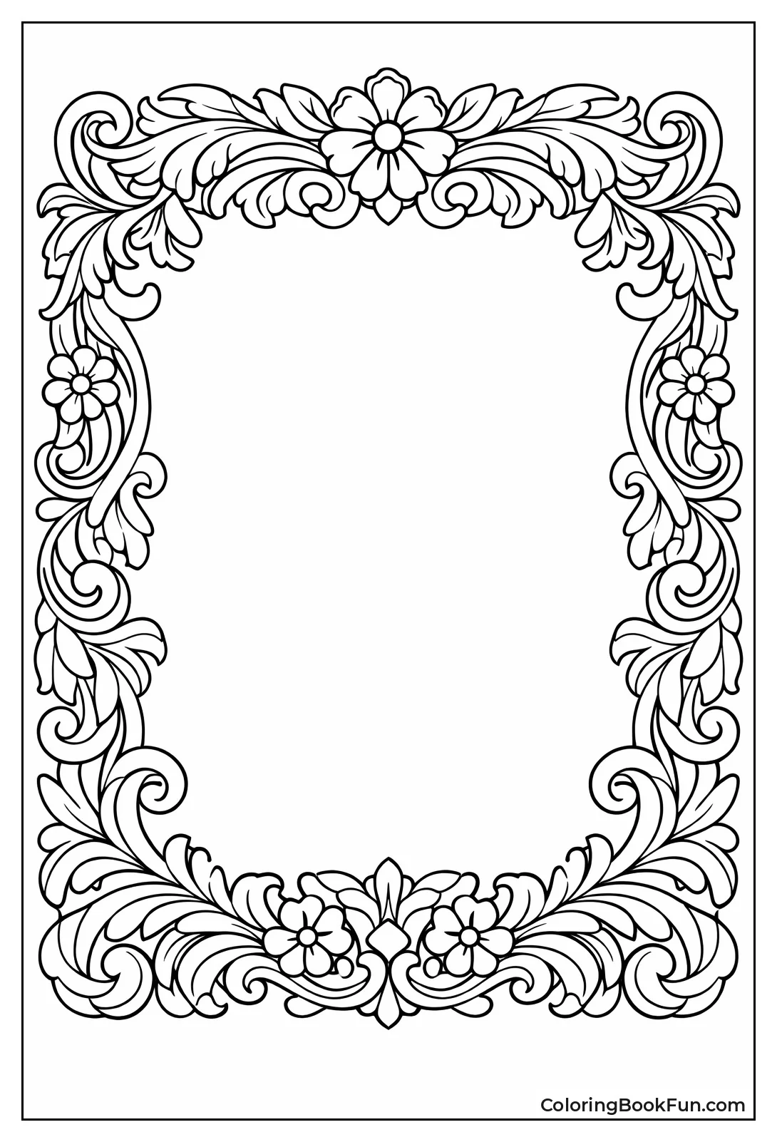 Ornate Filigree Frame