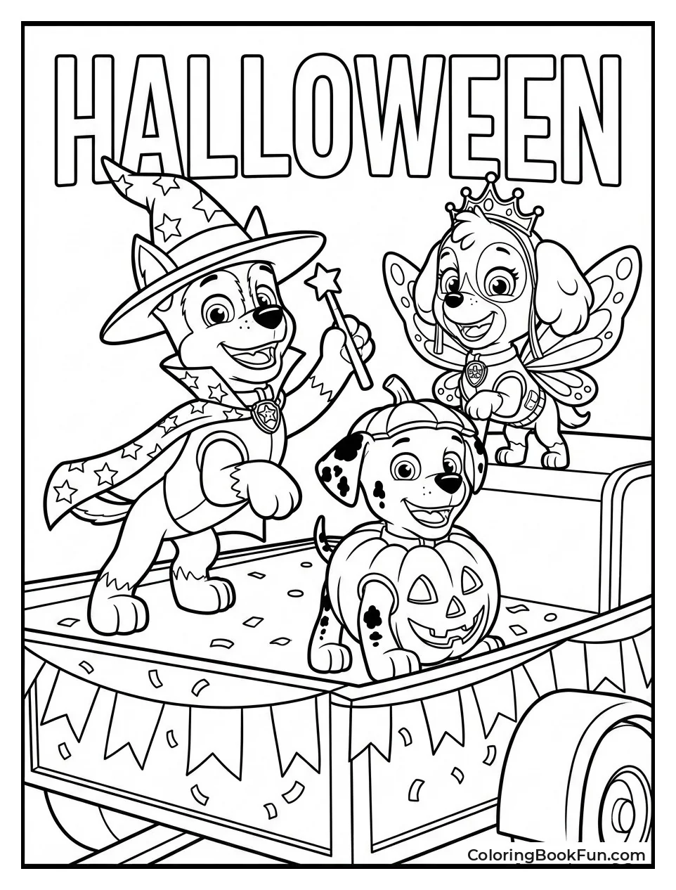 Pups Wear Halloween Costumes