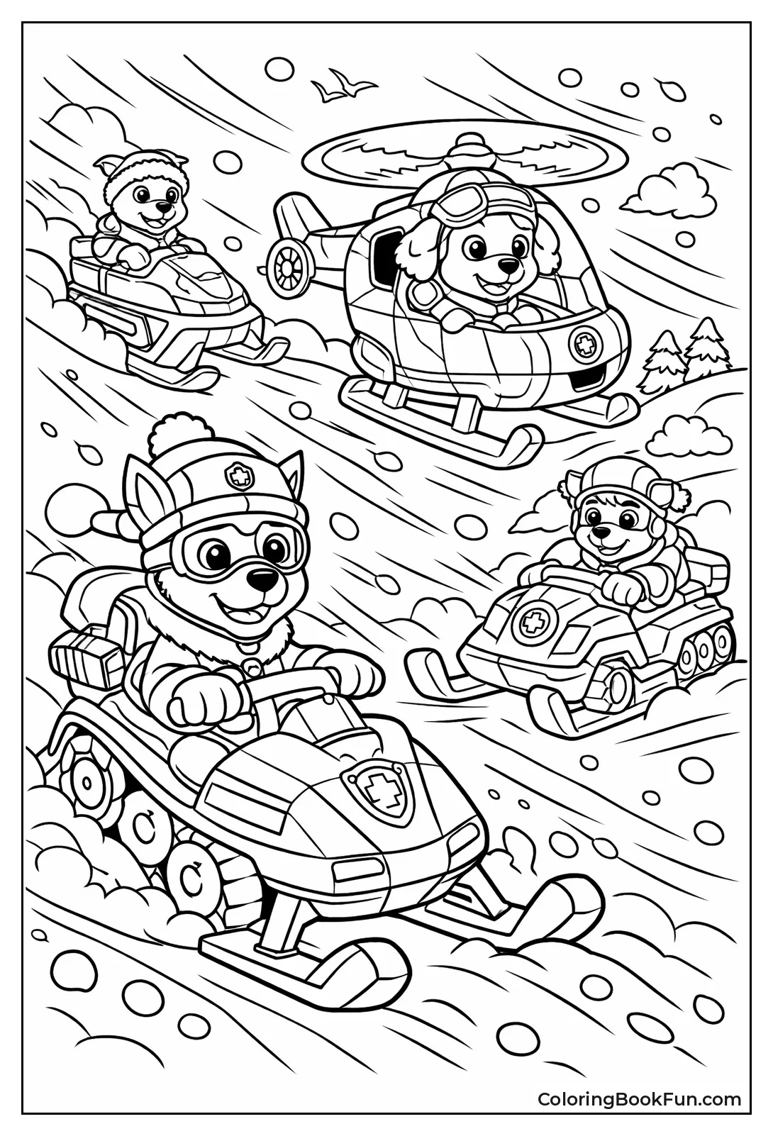 Paw Patrol Snow Rescue