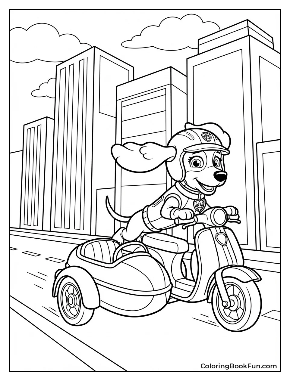 Liberty Scoots City Streets