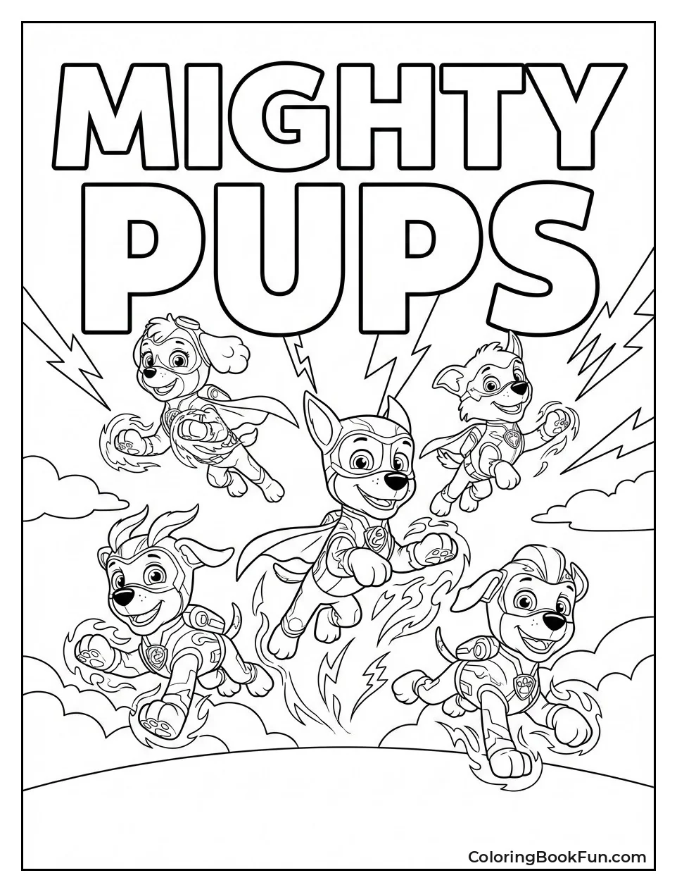 Mighty Pups Glow Supercharged