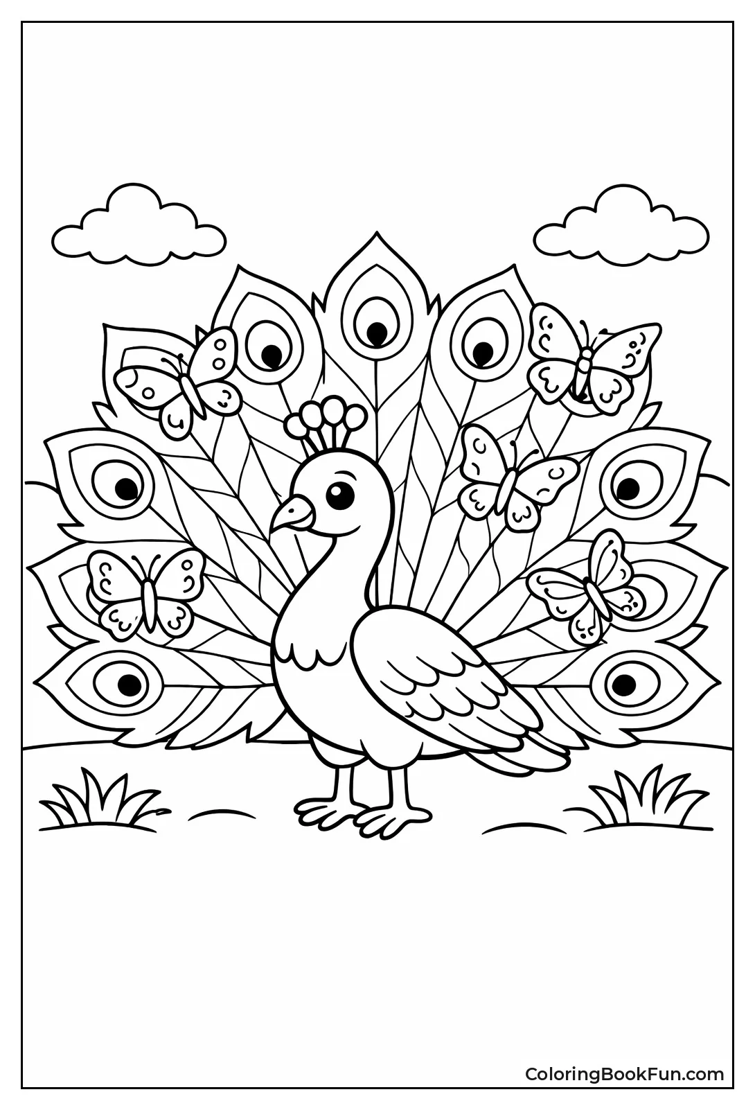 Butterflies on Feathers