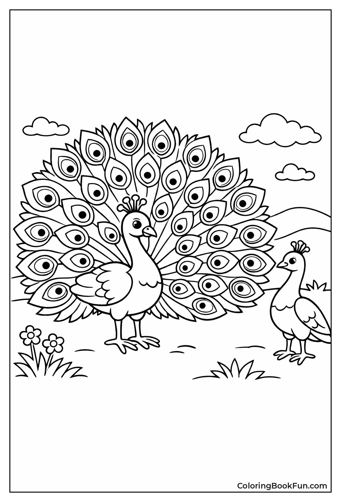 Courtship Display Pair