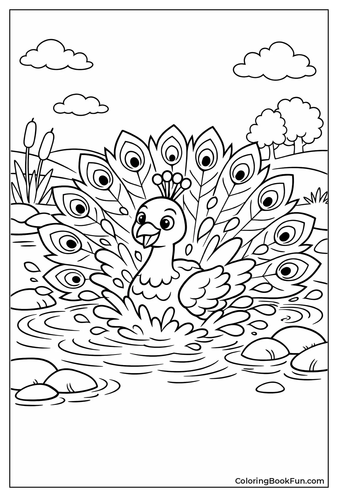 Splashing Water Bath