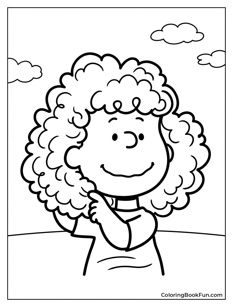 Frieda Shows Curly Hair