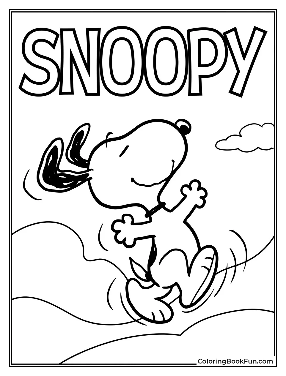 Snoopy Does Happy Dance