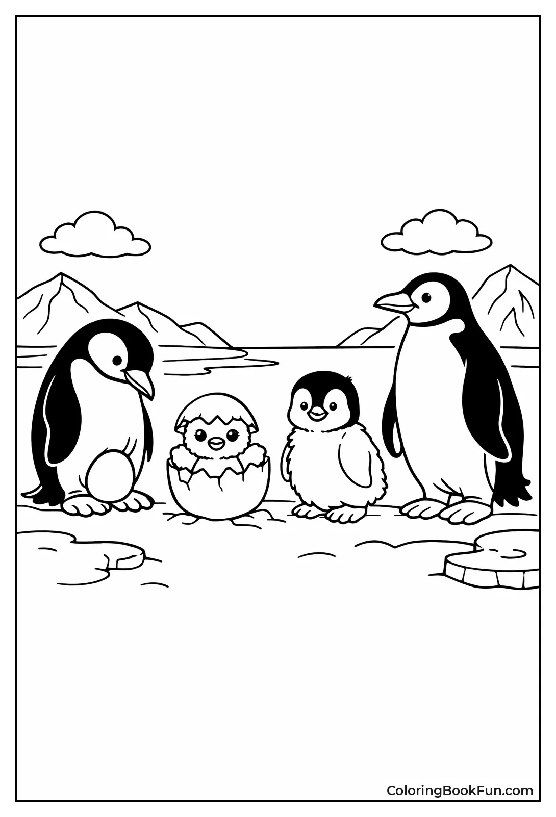 Penguin Life Cycle Stages