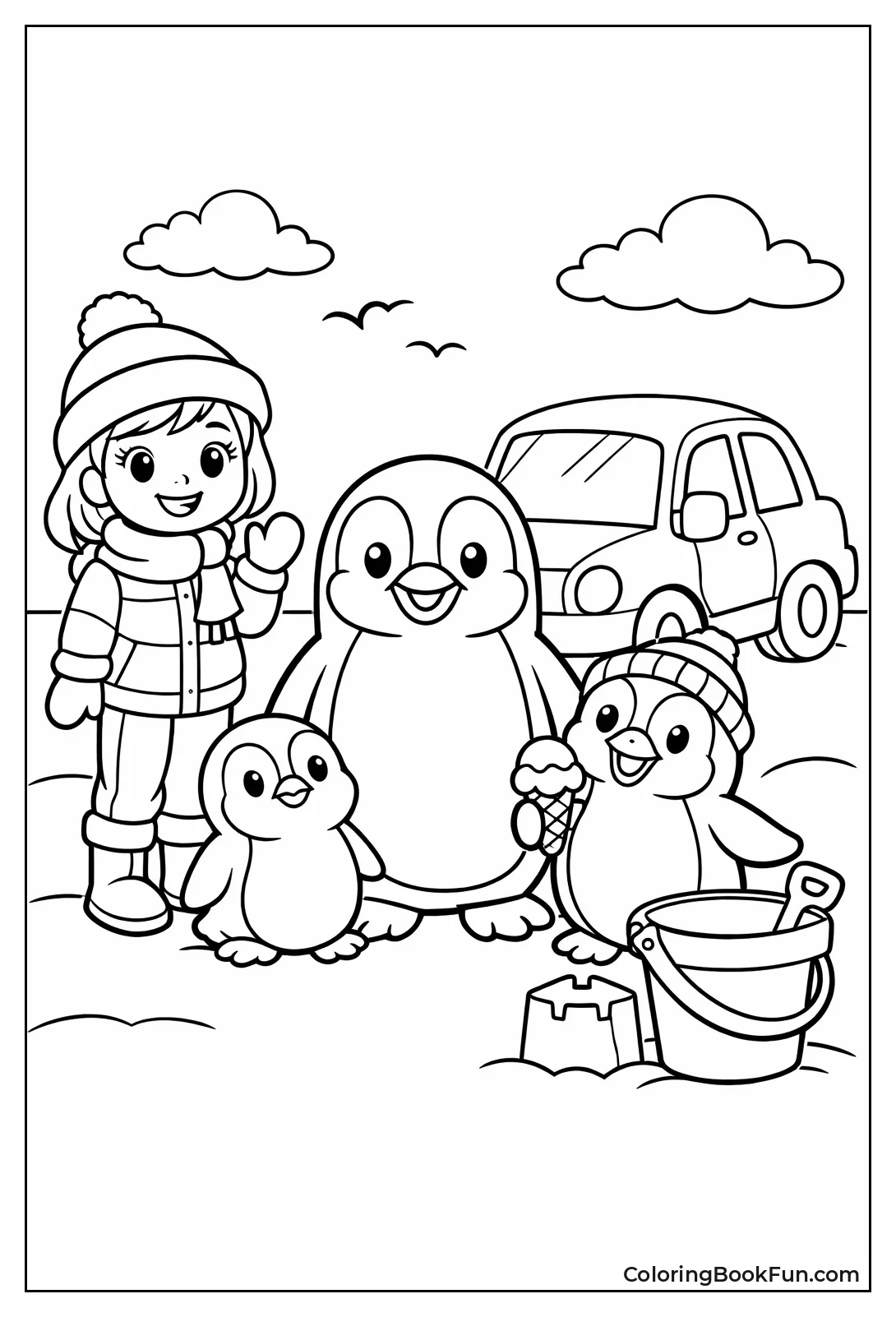 Penguins with Size Comparisons