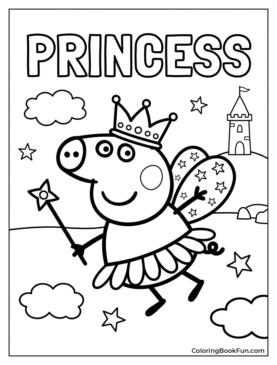 Peppa Waves Fairy Wand