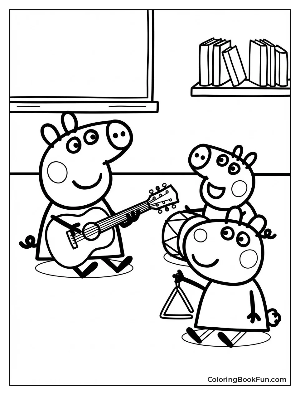 Kids Play Music Instruments