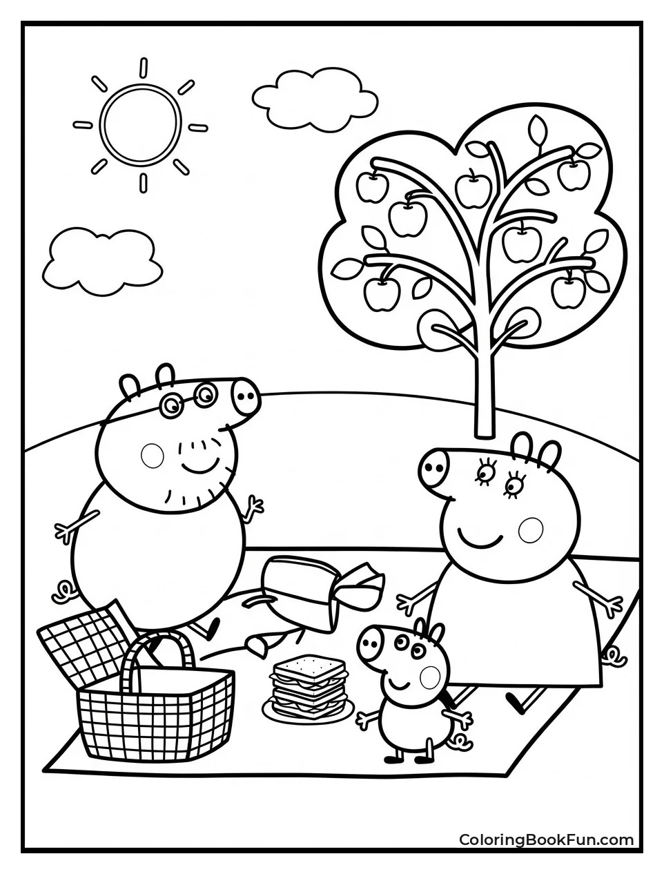 Family Picnics on Hill