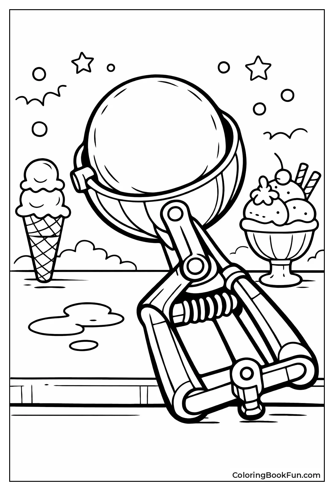 Perfect Round Ice Cream Scoop