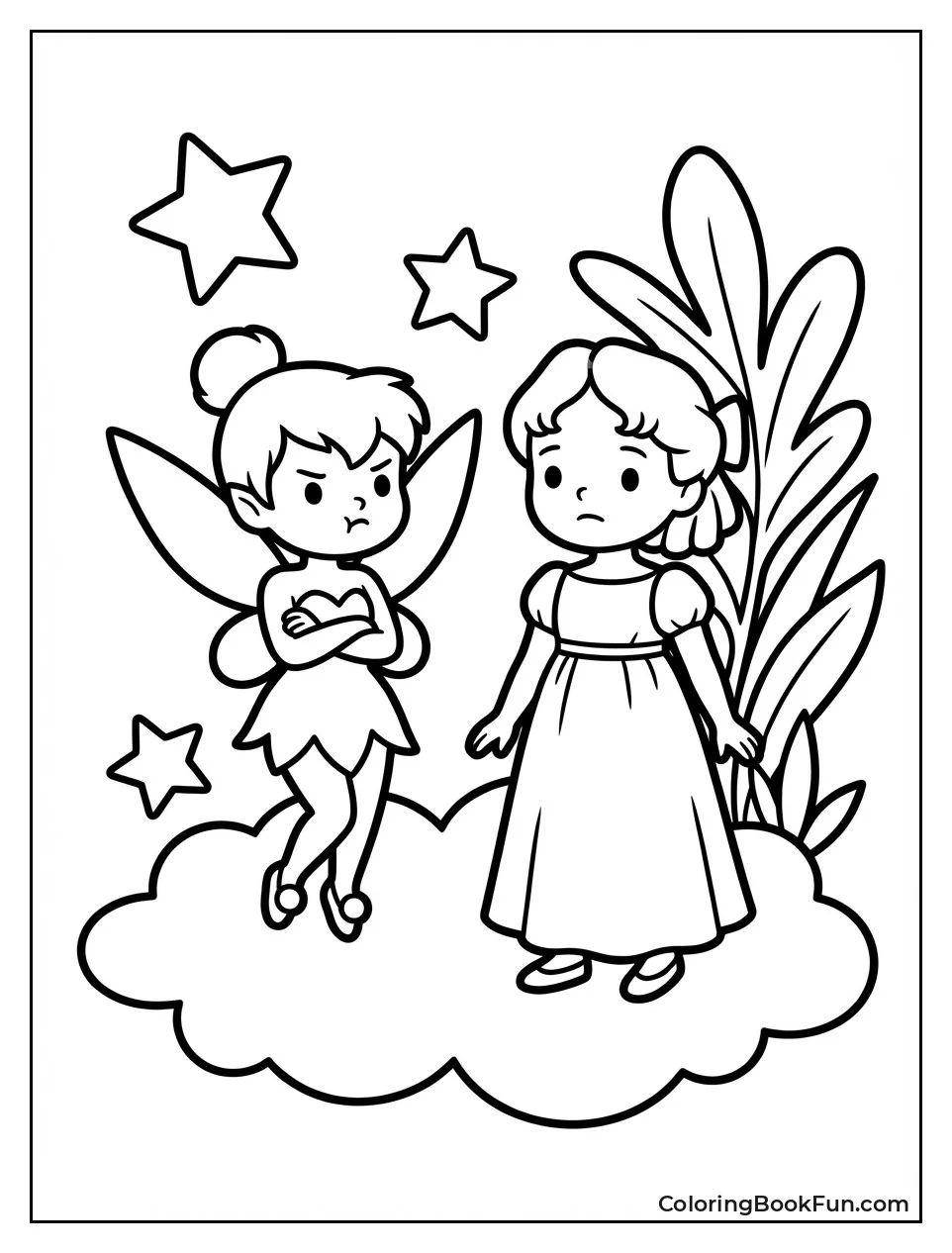 Jealous Tinker Bell Pouts