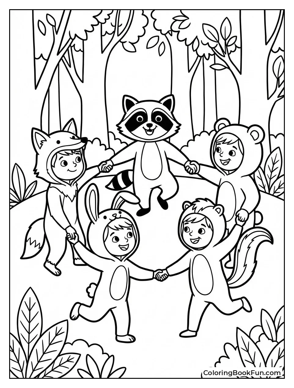 Lost Boys Play in Costumes