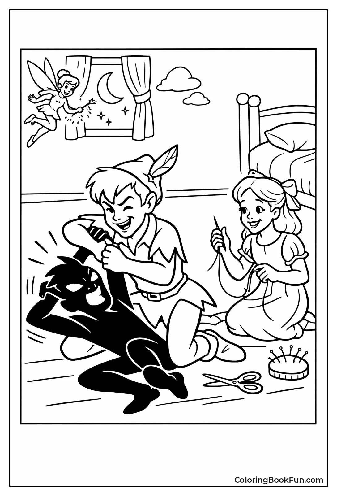 Peter Chases His Shadow