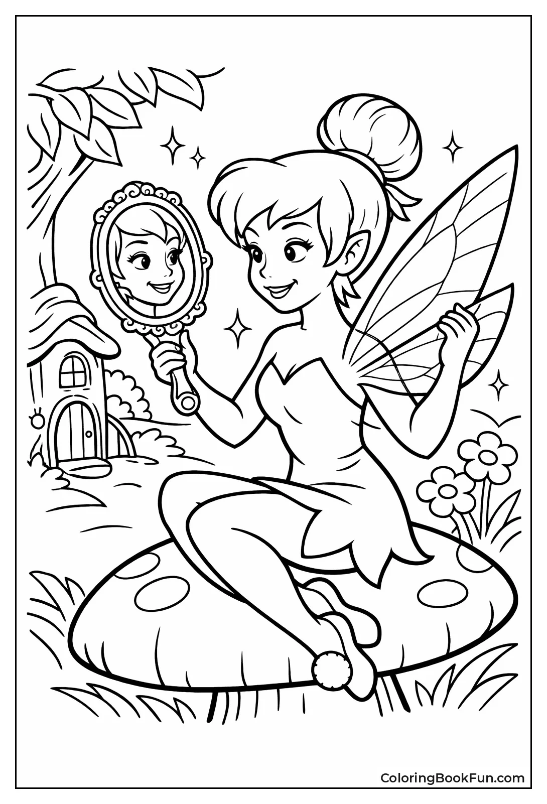 Tinker Bell Fixes Wings