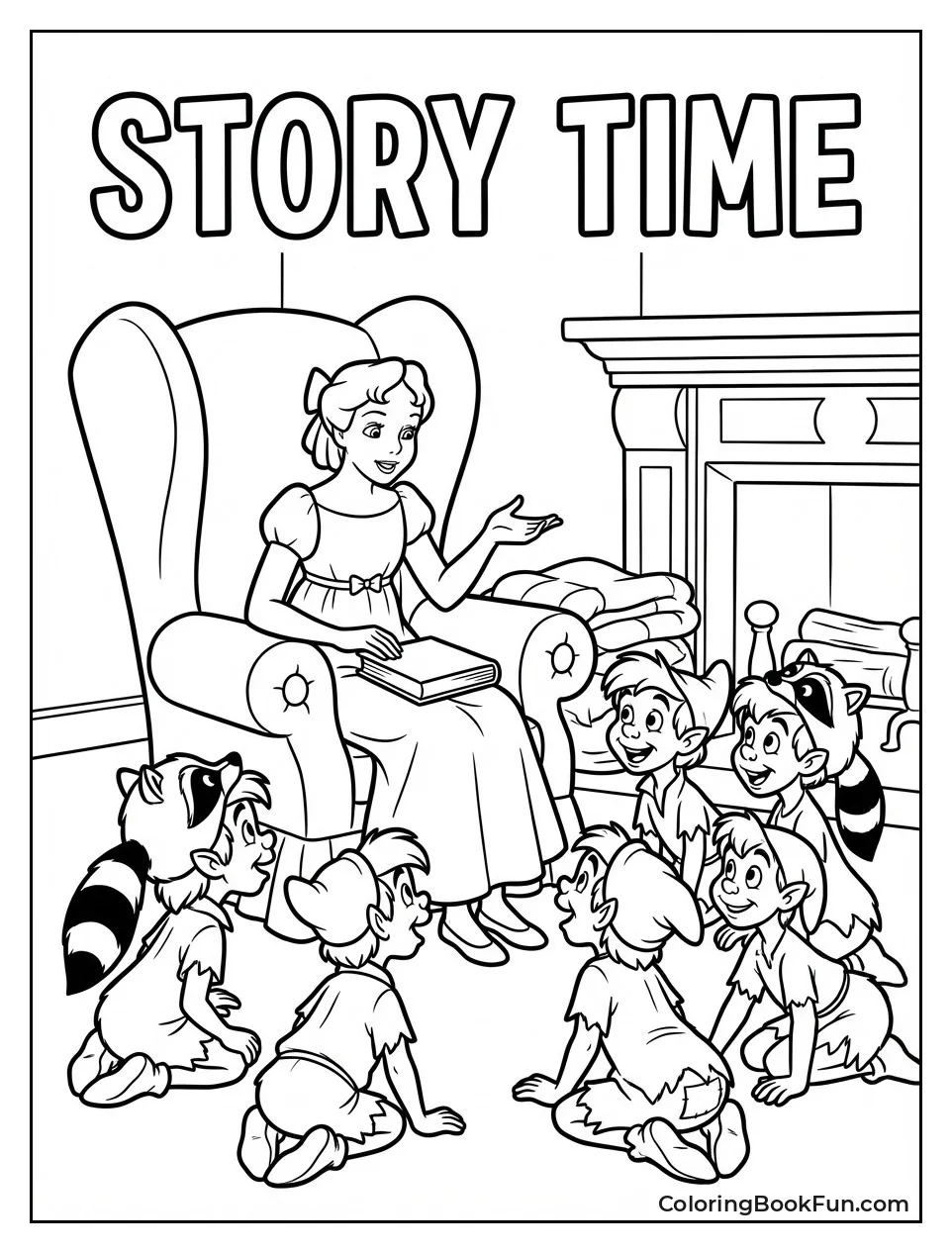 Wendy Tells Bedtime Stories