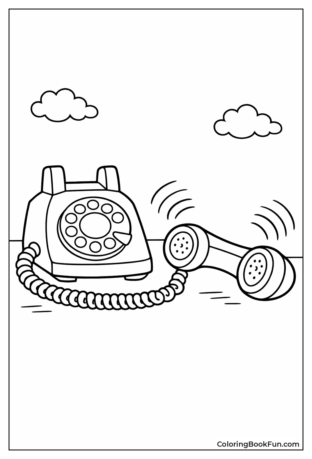 Ringing Phone with Sound Waves