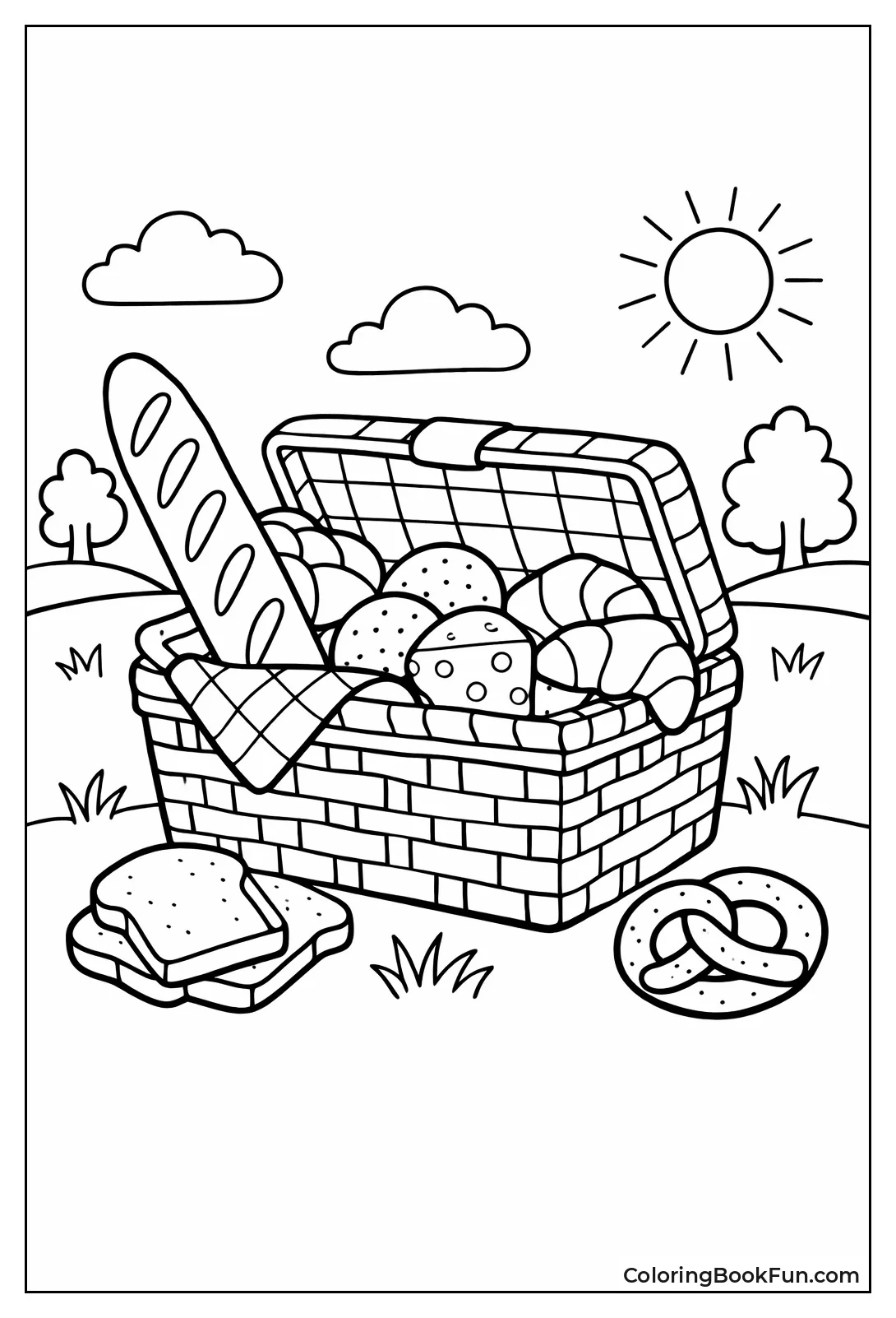 Picnic Basket Park Breads