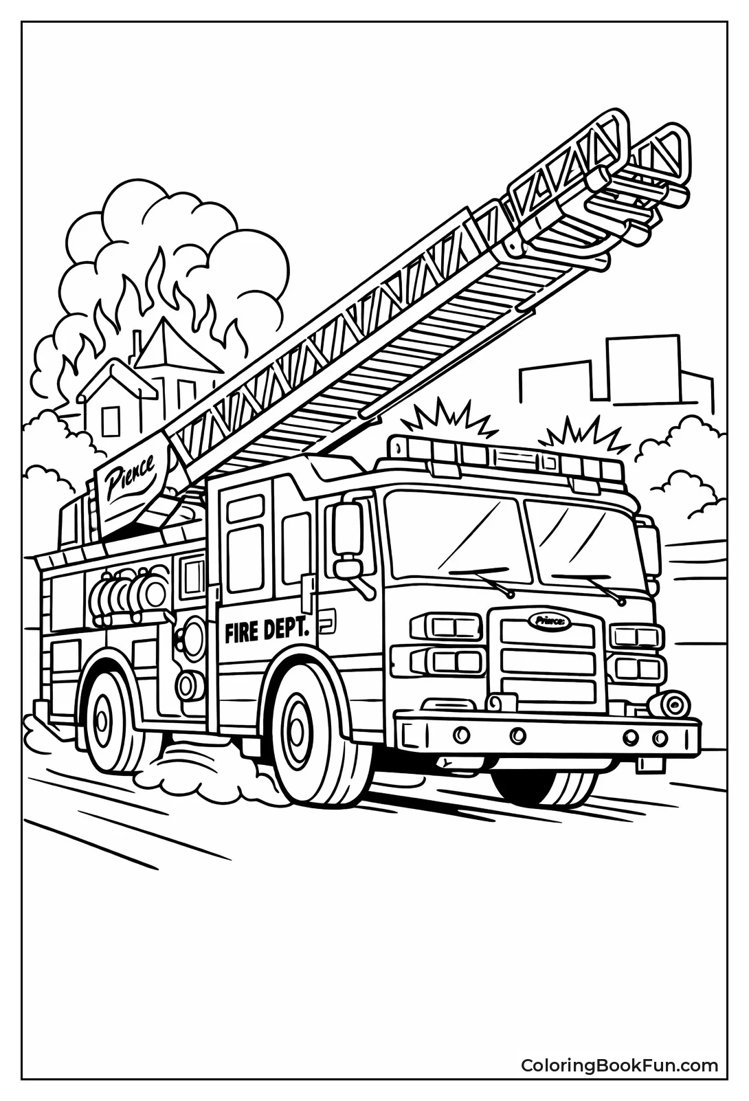 Pierce Fire Truck Races