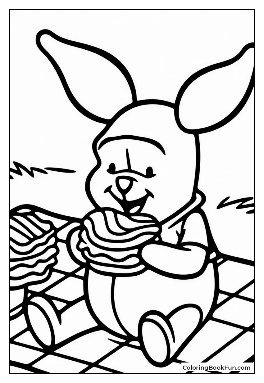 Piglet Picnics with Pooh
