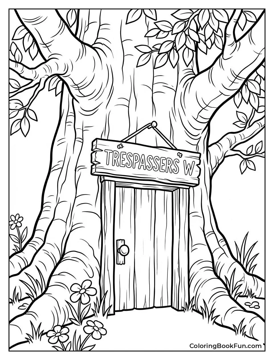 Piglet's House in Beech Tree