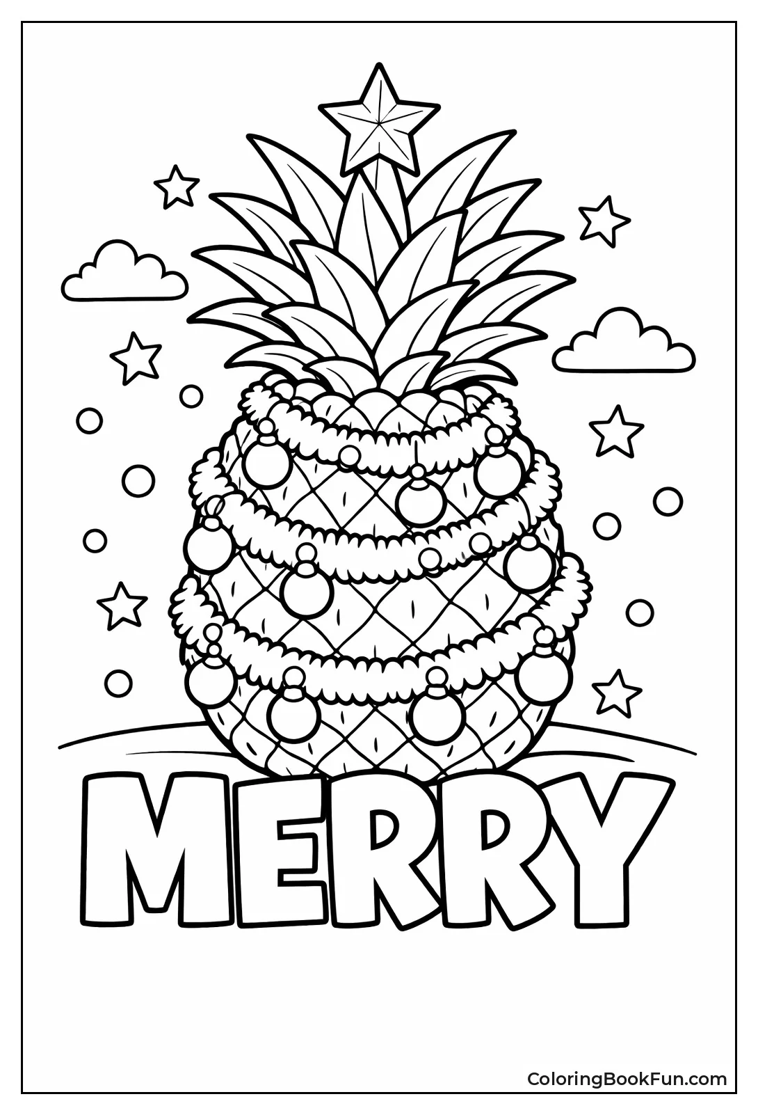 Pineapple Christmas Tree