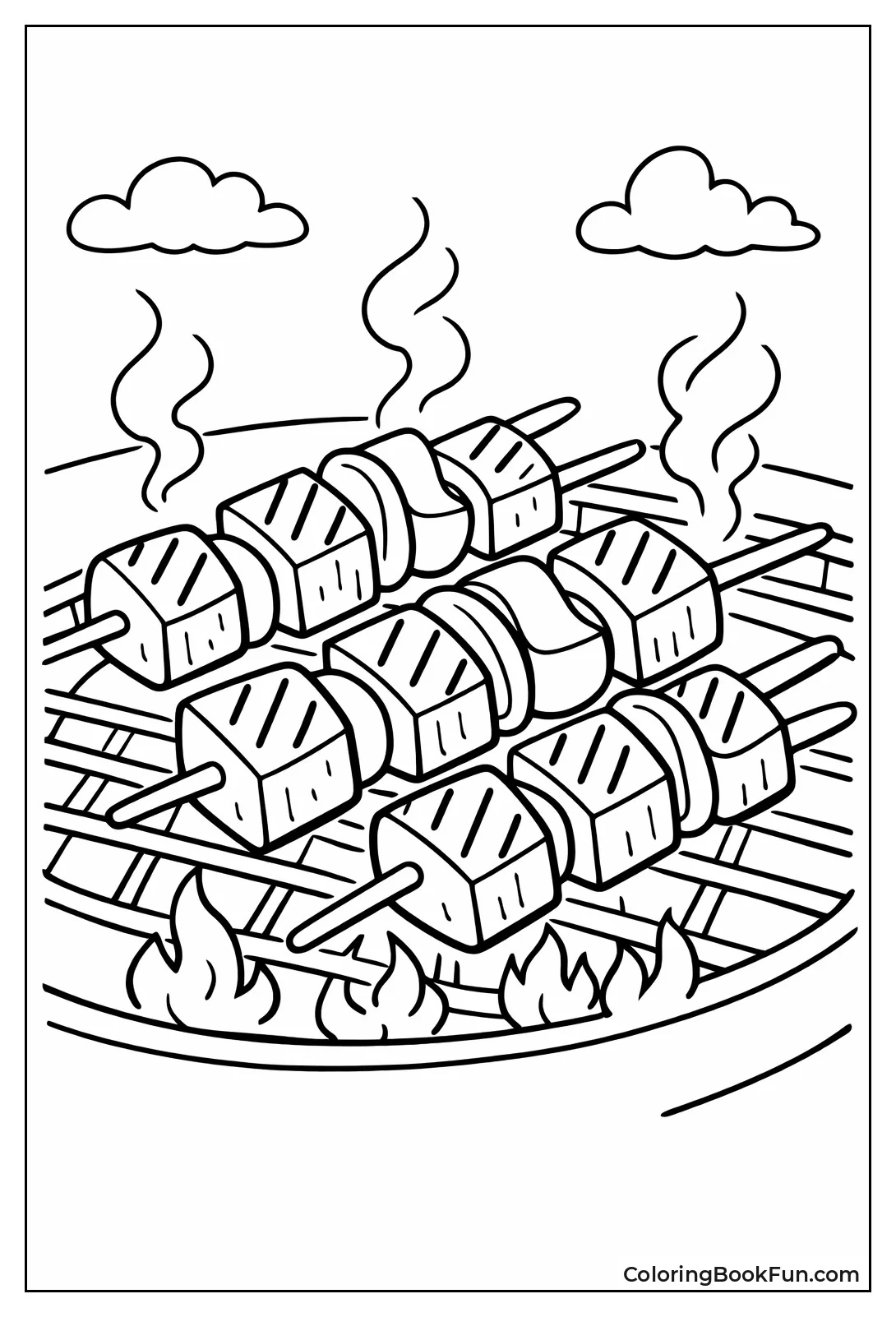 Grilled Pineapple Skewers