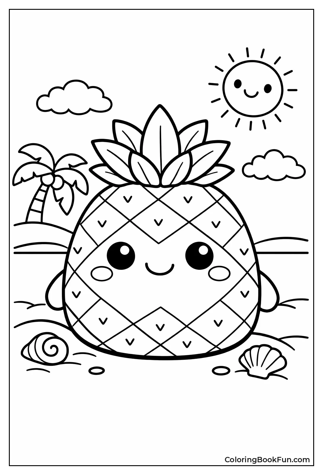 Plush Squishmallow Pineapple