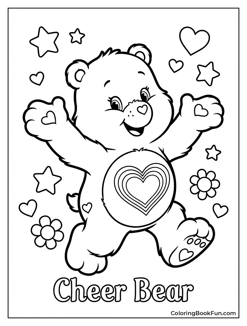 Cheer Bear Spreads Joy