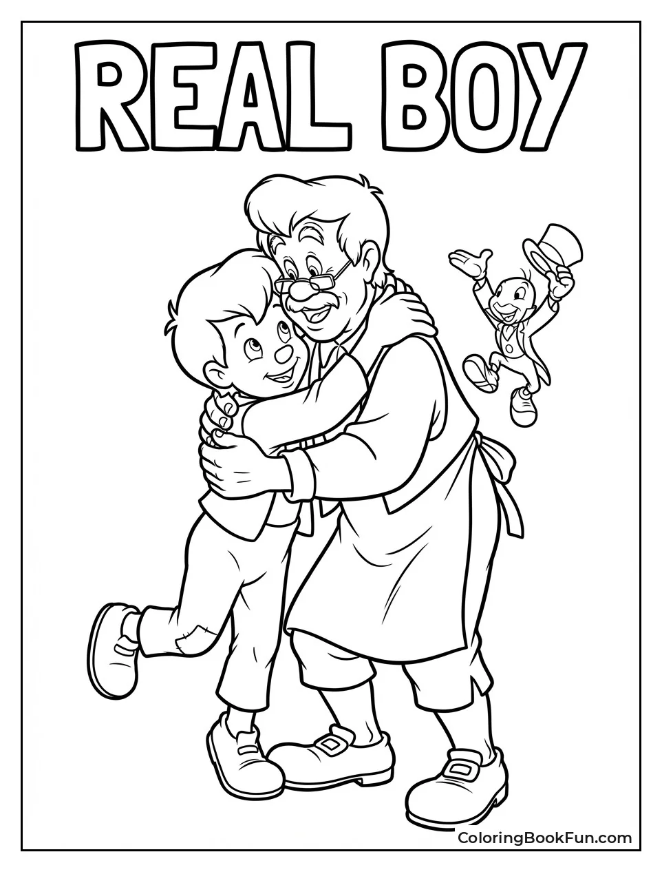 Pinocchio Turns Real Boy