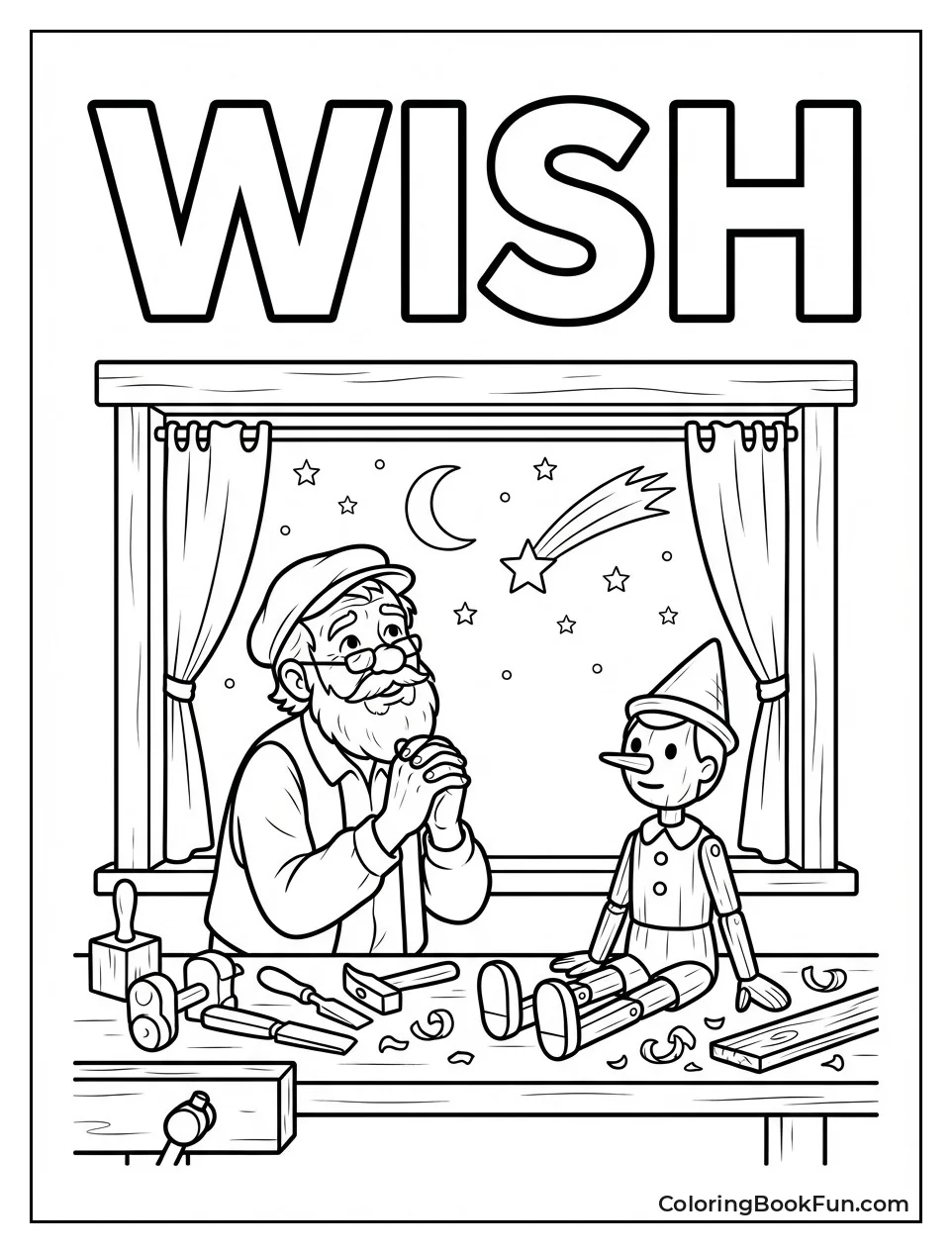 Geppetto Wishes on Star