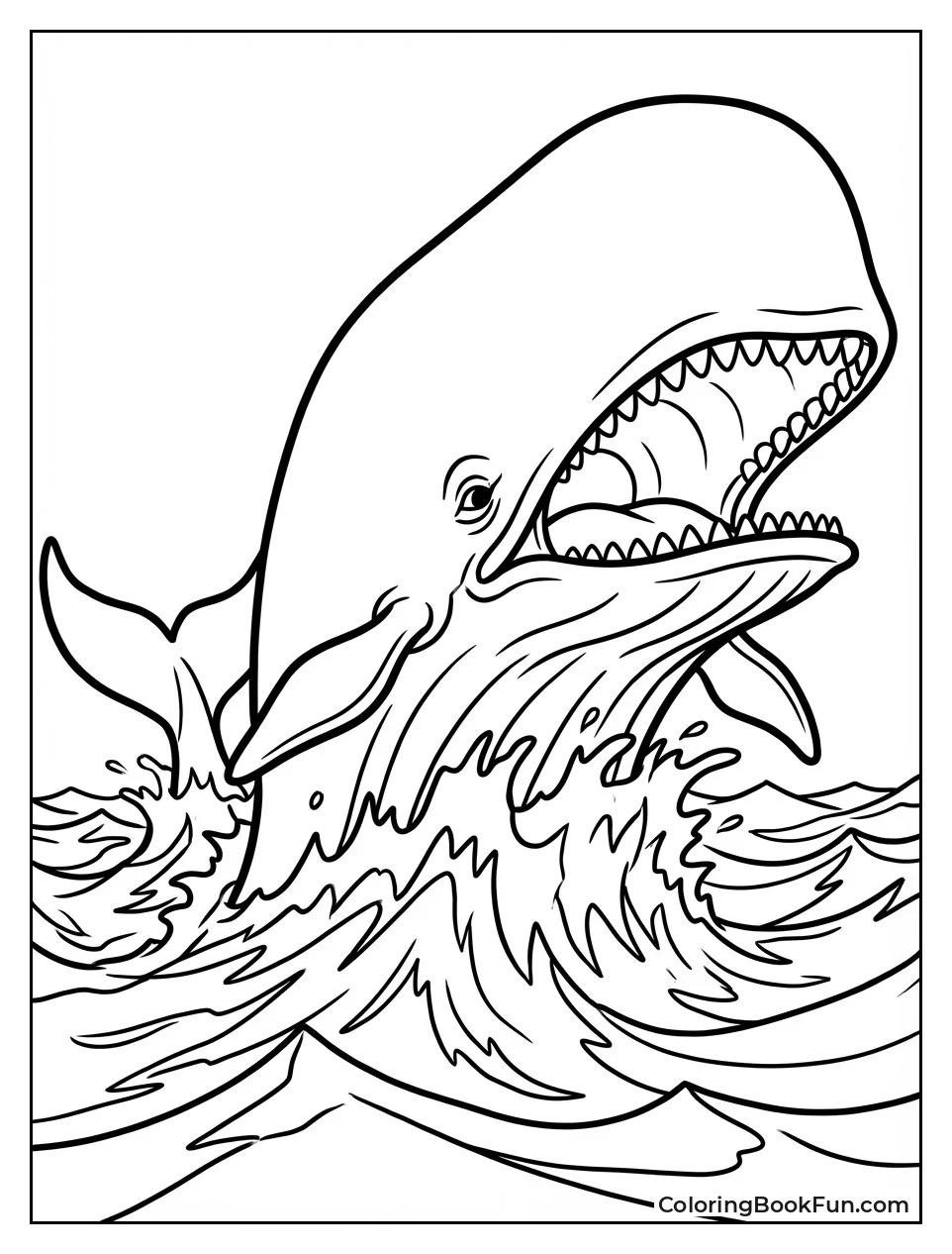 Monstro Bursts from Waves