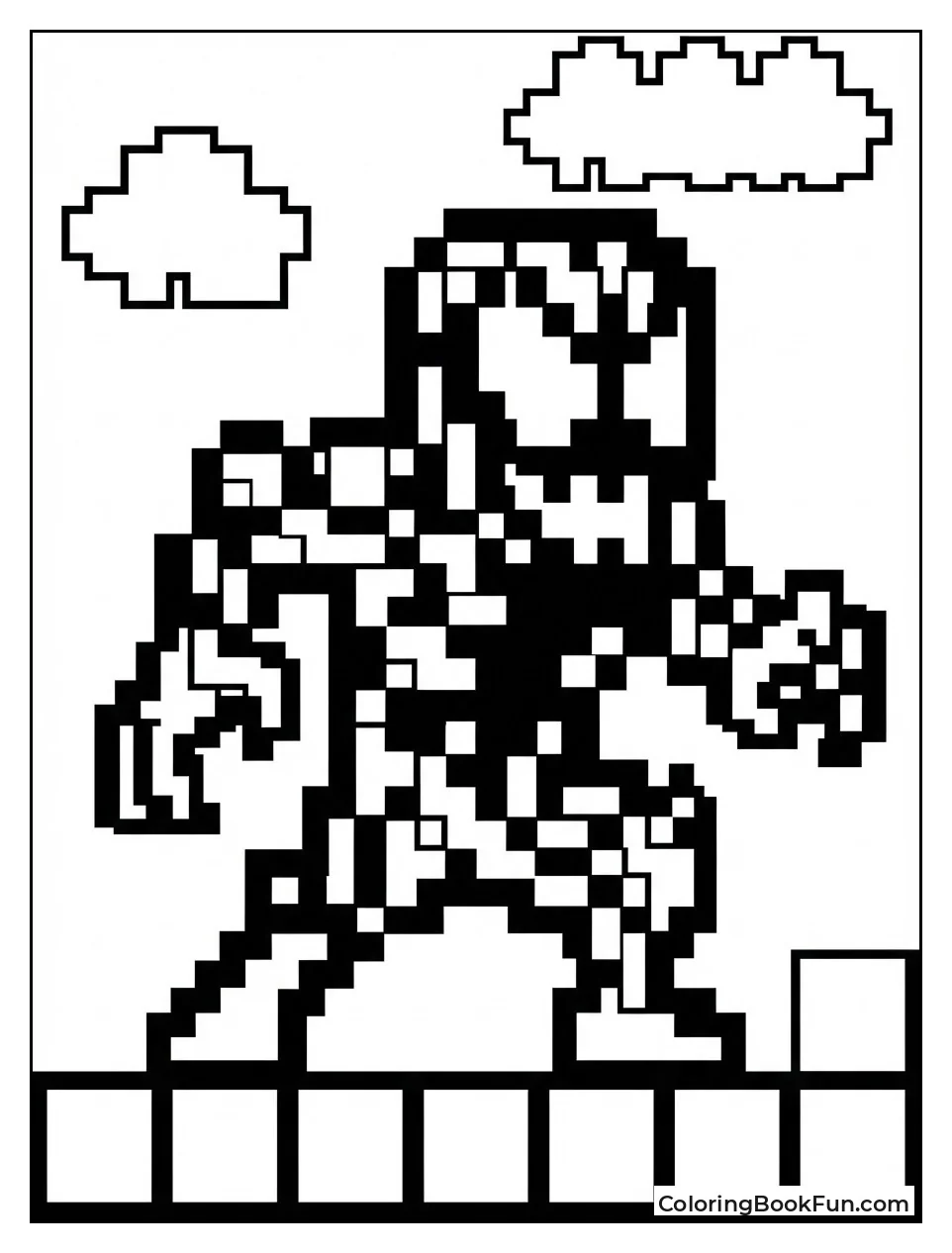 Pixel Carnage Game Sprite