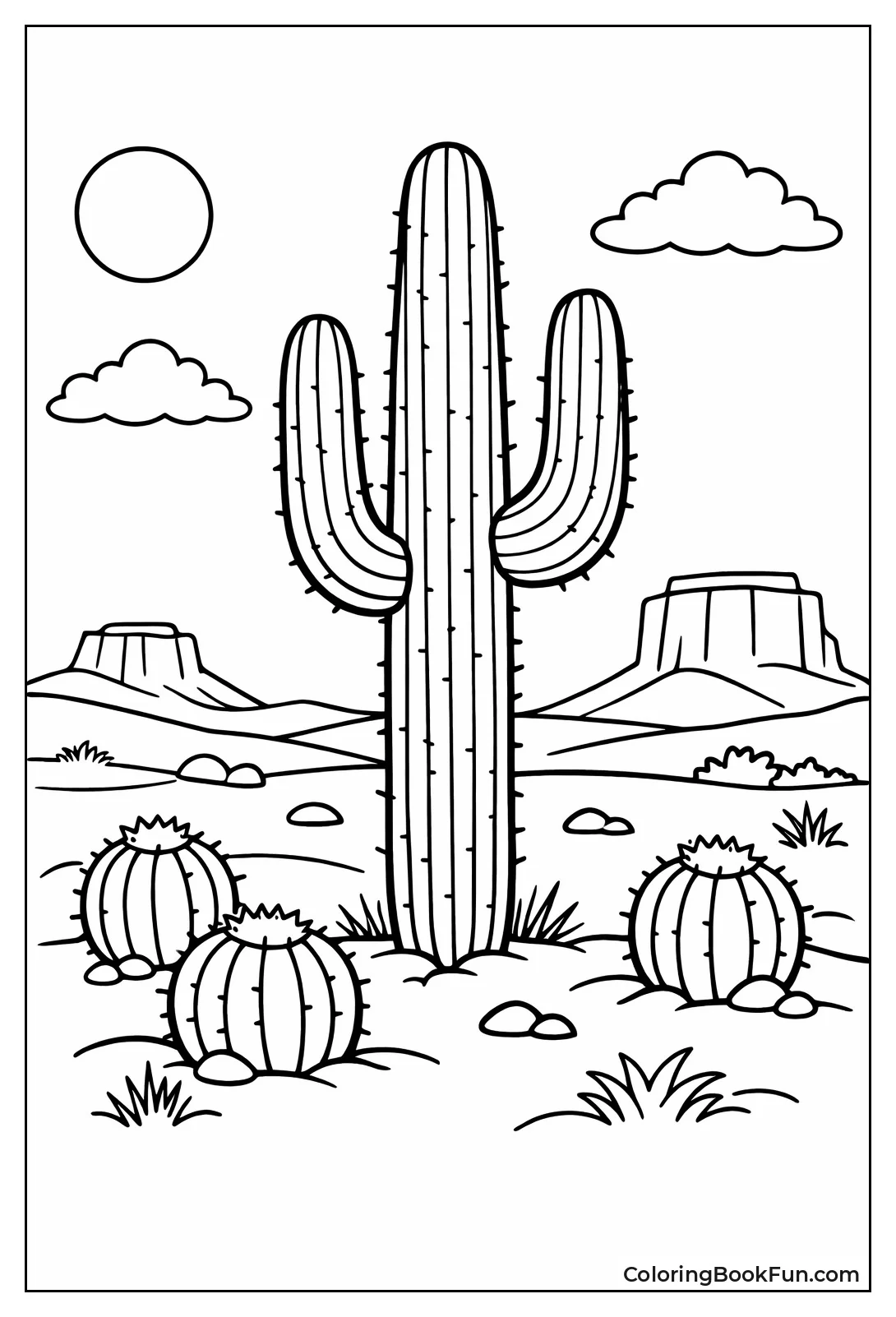 Saguaro Cactus Rules Desert