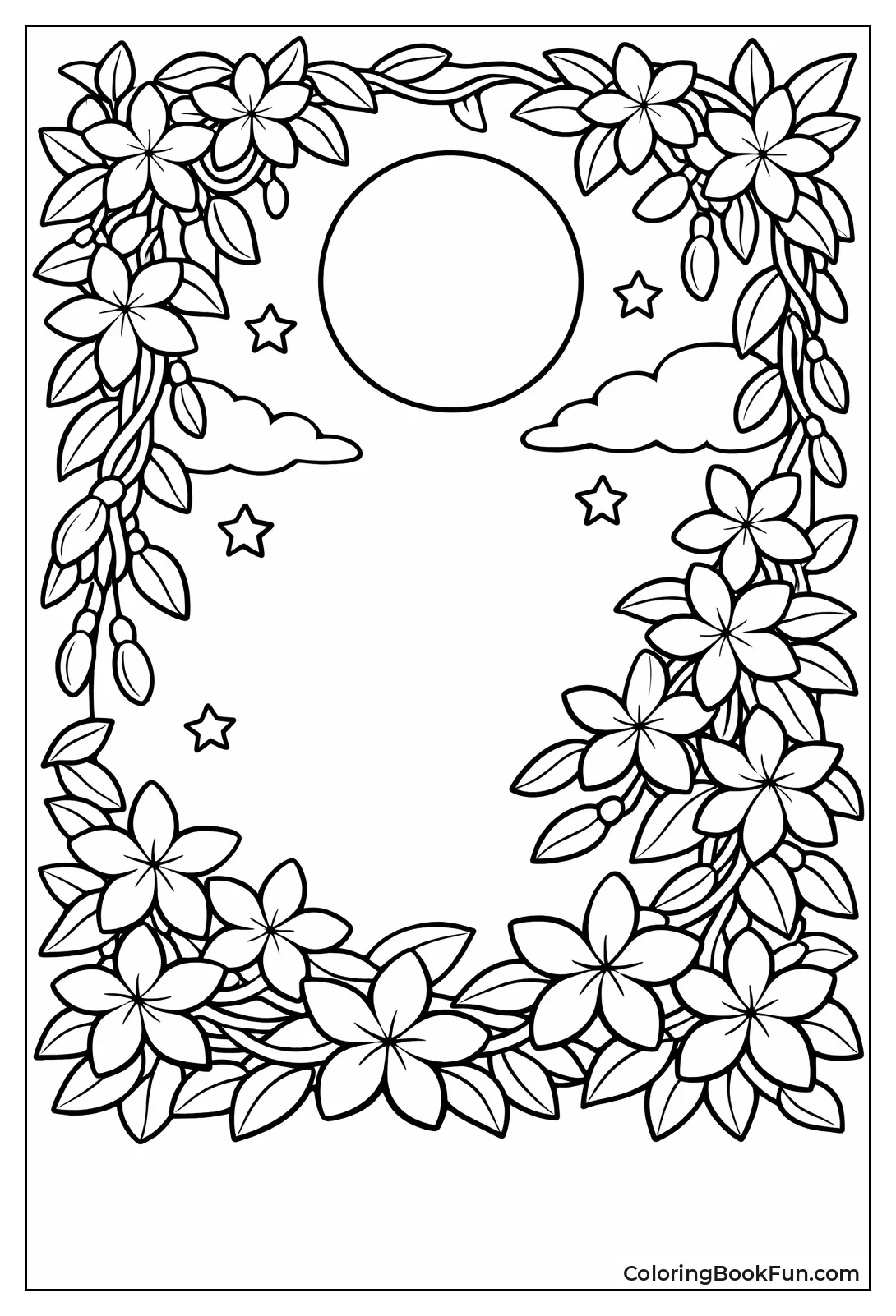 Jasmine Flowers Glow at Night