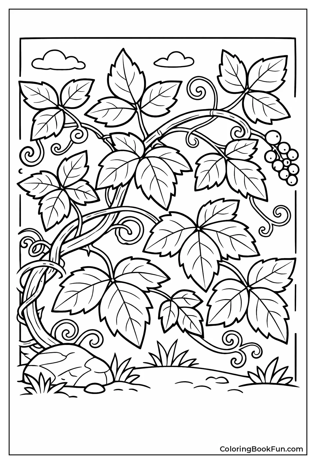 Poison Ivy with Three Leaves
