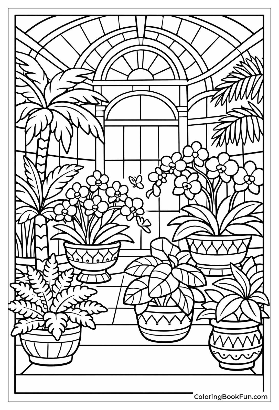 Greenhouse Grows Exotic Plants