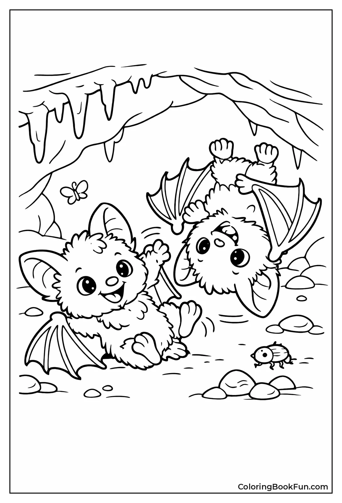 Playing Baby Bats Tumbling
